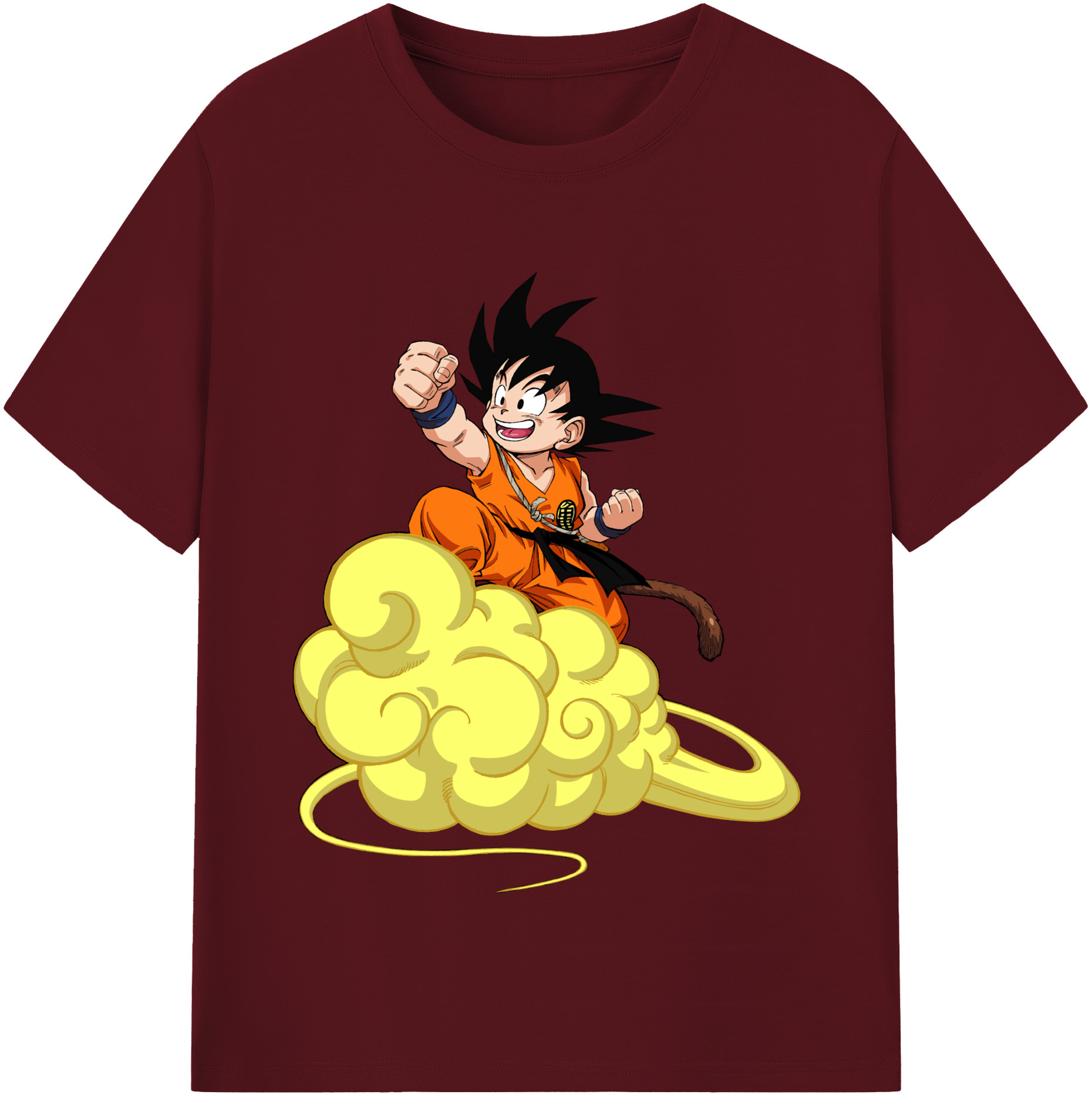 （画像用） ドラゴンボール 孫悟空（そん ごくう）Son Goku カカロット DRAGON BALL Kakarotto 綿100％半袖Tシャツ（フロントプリント）